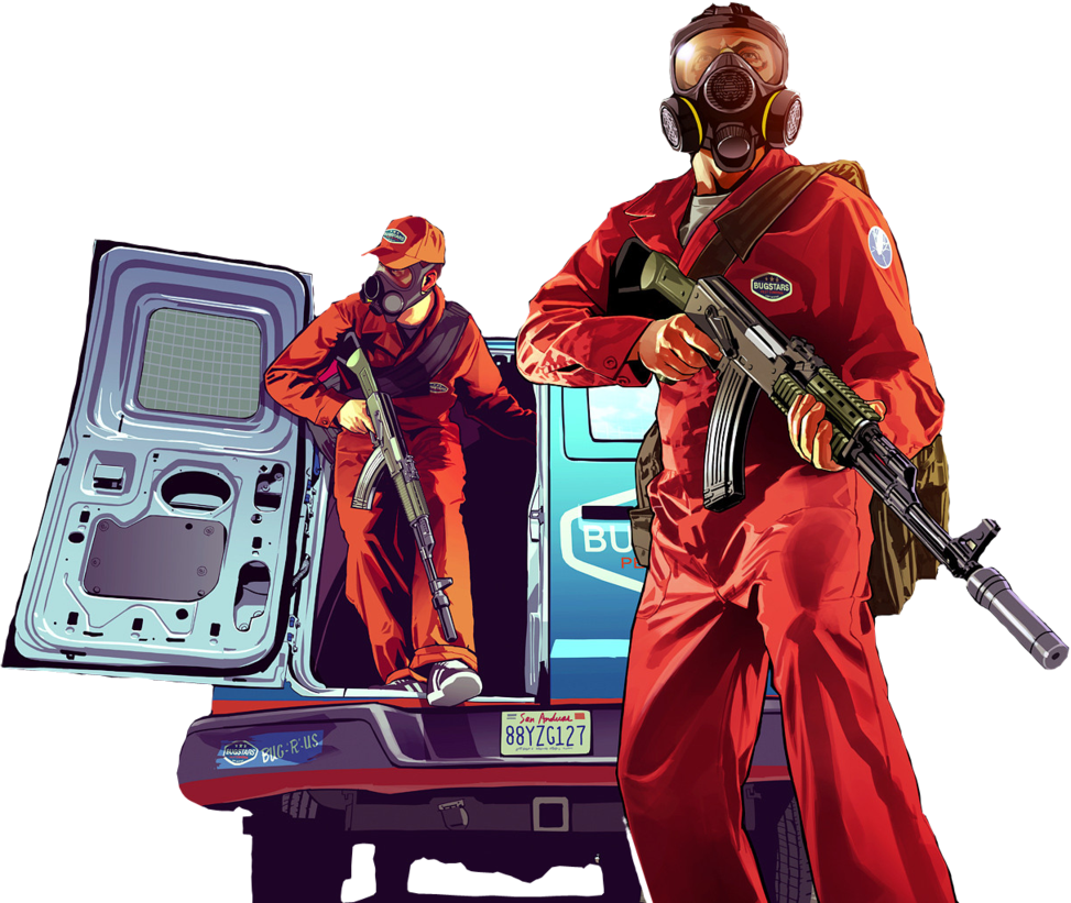 Offizielle GTA-V-Gruppengrafik